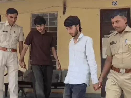 अलवर में चोरी की बाइक लेकर घूम रहे दो युवक गिरफ्तार, कोतवाली पुलिस ने पकड़ा