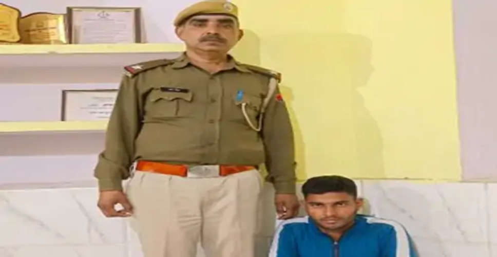 Bharatpur जिले में होटल संचालक से लूट करने वाला आरोपी पुलिस गिरफ्त में 