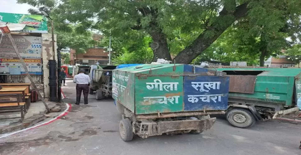 Pali कचरा वाहन रखकर चालकों ने सड़क पर लगाया जाम, आश्वासन के बाद माने