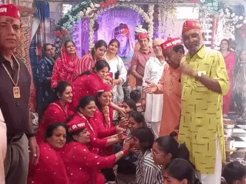 भीलवाड़ा में चैत्र नवरात्रि पर अष्टमी पूजन, झूलेलाल सनातन मंदिर में हुआ भव्य यज्ञ