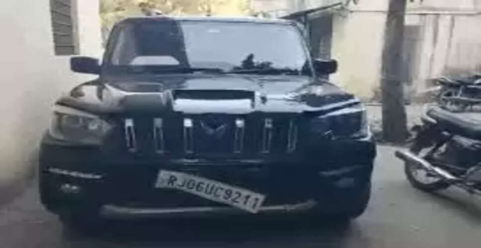 भीलवाड़ा में दर्दनाक सड़क हादसा, तेज रफ्तार स्कॉर्पियो की टक्कर से स्कूटी सवार किशोर की मौत