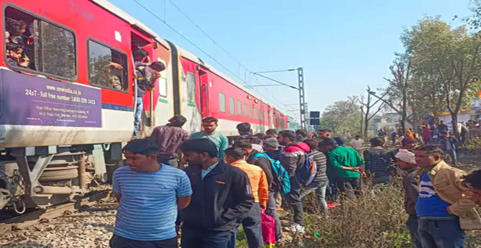 Dausa बांदीकुई में ट्रेन की चपेट में आने से बालिका की मौत 