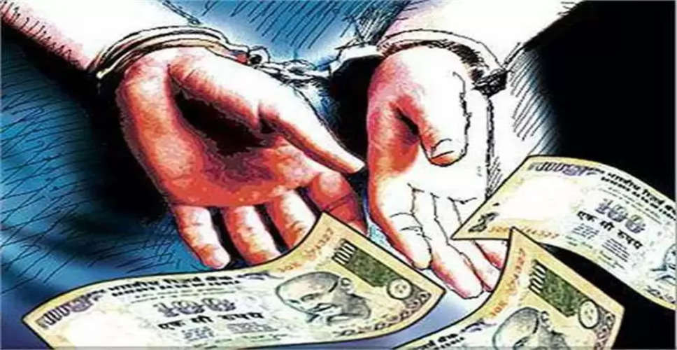 Jaipur एसआई चालीस हजार रुपये की रिश्वत लेते गिरफ्तार, मामला दर्ज 