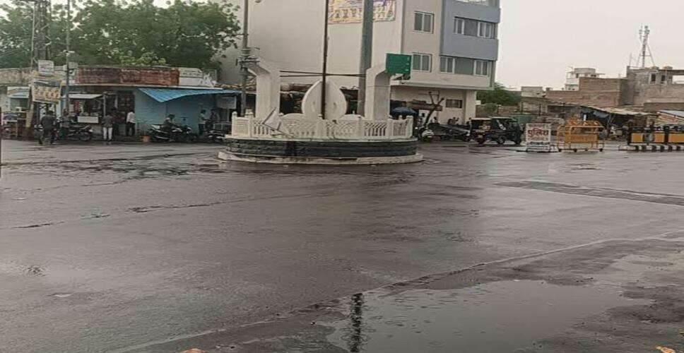 जालोर में मानसून एक्टिव, 24 घंटे में 9.9 MM बारिश; आहोर में सबसे ज्यादा 35 MM पानी बरसा