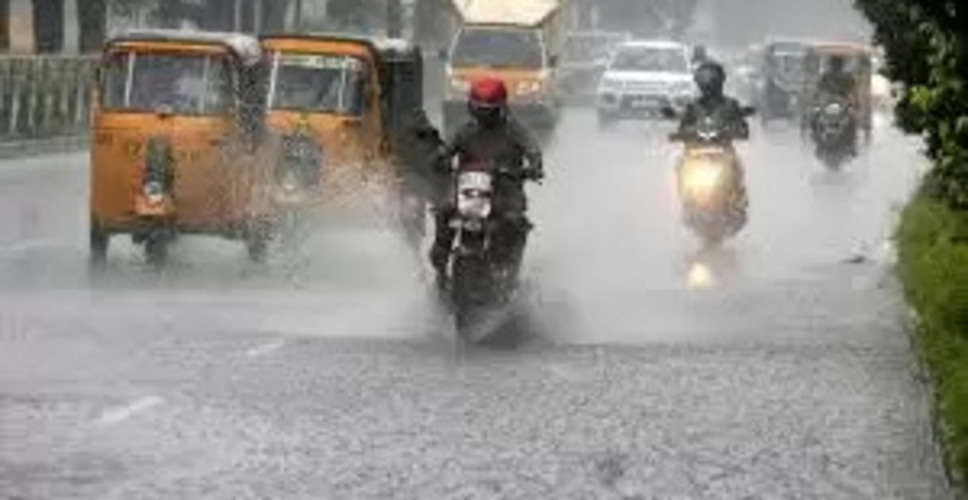 Bikaner बीकानेर में मौसम सुहावना, रिमझिम बारिश देर रात से शुरू होकर सुबह तक रुक-रुक कर होती रही
