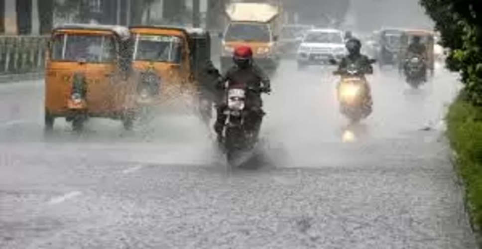Bikaner बीकानेर में मौसम सुहावना, रिमझिम बारिश देर रात से शुरू होकर सुबह तक रुक-रुक कर होती रही