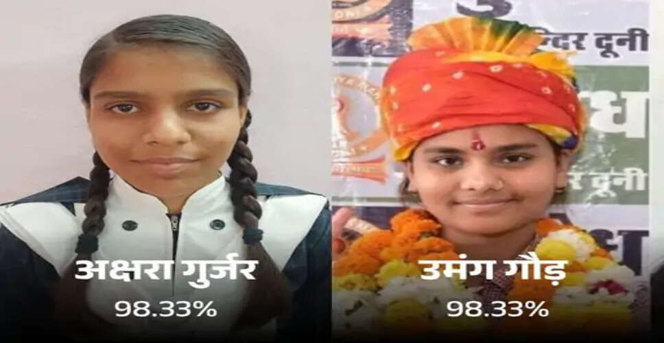 RBSE 10वीं रिजल्ट: टोंक जिले का प्रदर्शन बेहतर, 93.88% रहा परिणाम