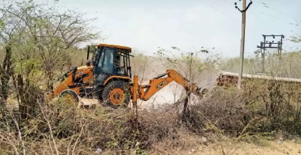 Barmer आवंटित प्लॉट पर चल रहे रीको, गलत तरीके से तोड़ा अतिक्रमण