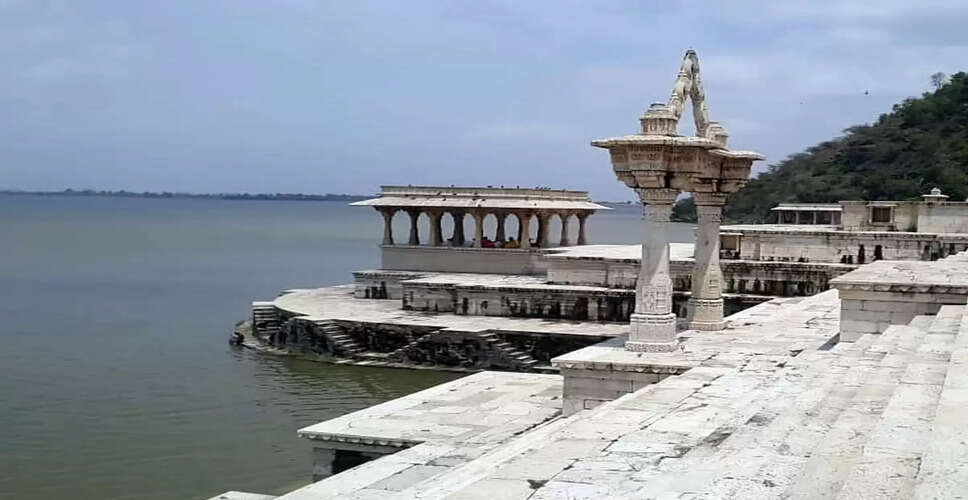 Rajsamand&nbsp;32.5 किमी बहकर राजसमंद झील पहुंचा नंदसमंद का पानी