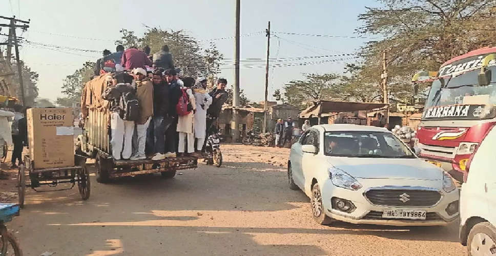 Bharatpur राज्यमंत्री के क्षेत्र में रोडवेज बसों का टोटा, डग्गेमार वाहन वसूल रहे ज्यादा किराया
