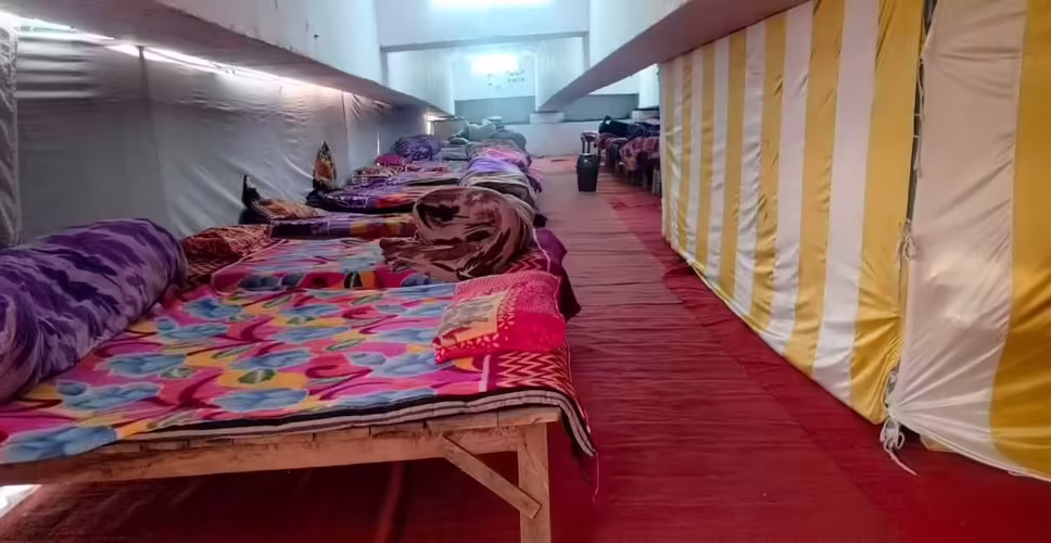 अजमेर में ठंड से राहत के लिए अस्थायी रैन बसेरा, मल्टी स्टोरी पार्किंग की दूसरी मंजिल पर 200 लोगों के ठहरने की व्यवस्था