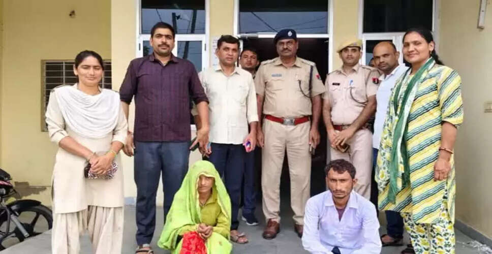 दौसा में ब्लाइंड मर्डर का खुलासा, मृतक की पत्नी गिरफ्तार, अवैध संबंधों के चलते हत्या की सुपारी का मामला