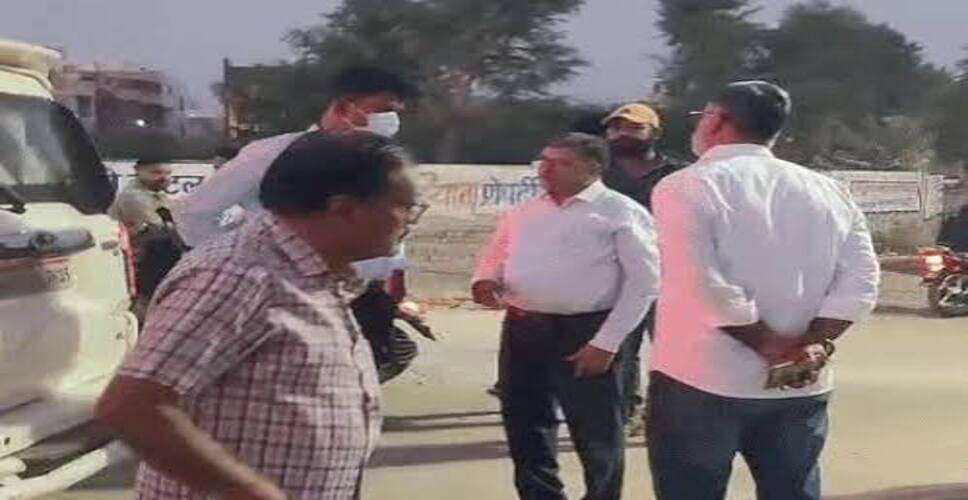 बिना बारिश ही ओवरफ्लो होता है वल्लभ गार्डन का गंदा नाला, निगम आयुक्त ने किया निरीक्षण; जल्द शुरू होगा काम