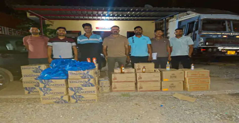 डीएसटी की बड़ी कार्रवाई: 3 लाख की अवैध शराब जब्त, गुजरात तस्करी से पहले कार छोड़कर फरार हुए तस्कर