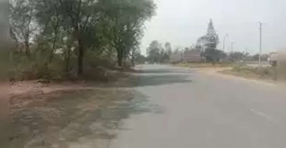 Chittorgarh&nbsp;325 करोड़ की लागत से निम्बाहेड़ा से मंगलवाड़ तक फोरलेन निर्माण