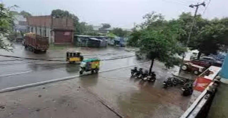 Pali&nbsp;जिले में बरसात से मौसम हुआ सुहावना, बढ़ी उमस