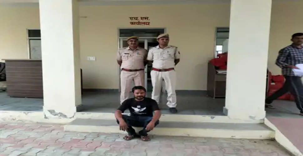 Hanumangarh अवैध मादक पदार्थ की तस्करी के आरोपी को टिब्बी पुलिस ने पकड़ा 