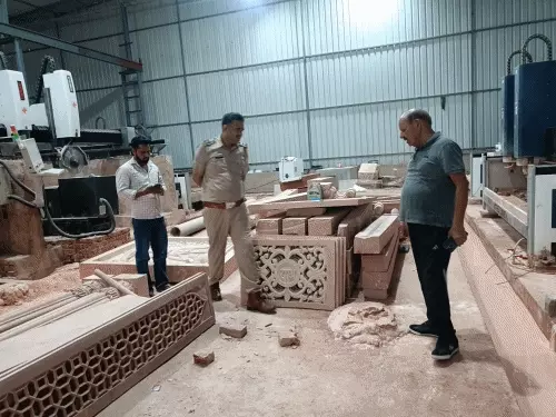 बयाना में स्टोन कटिंग यूनिट के ऑफिस में चोरी, कंप्यूटर-इन्वर्टर और 35 हजार रुपए ले गए चोर; ताले तोड़कर वारदात