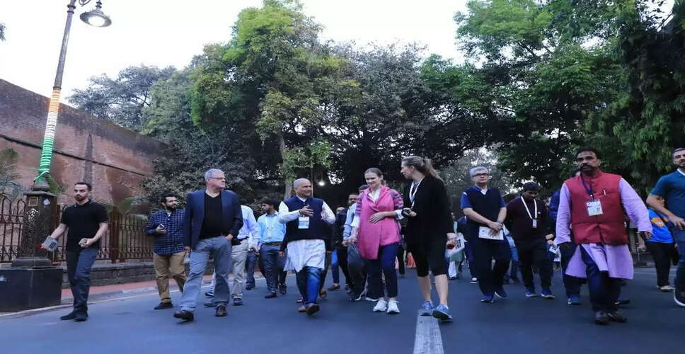 G20 Summit in Jodhpur: जोधपुर में हेरिटेज वॉक पर निकले जी&mdash;20 के सदस्य, राजस्थान की कला और संस्कृति से हुए रूबरू