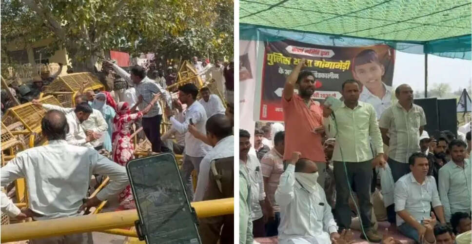 उदयपुर में छात्र की मौत पर उबाल, थाने के बाहर प्रदर्शन, गिरफ्तारी की मांग तेज