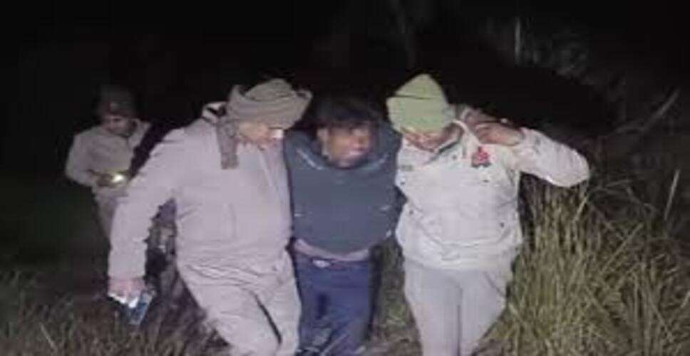 प्रतापगढ़ में पुलिस-बदमाशों के बीच मुठभेड़, दो आरोपी घायल