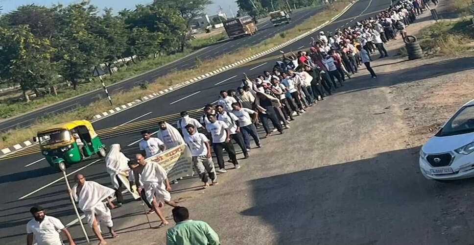 Rajasthan Breaking News:  राजस्थान बेरोजगार संघ का गुजरात में दांडी मार्च,  20 सूत्रीय मांगों को लेकर 150 किमी की दांडी रैली निकाली