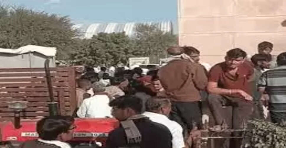 नागौर कृषि उपज मंडी में किसानों से अवैध वसूली, ठेकेदार और दलालों पर आरोप