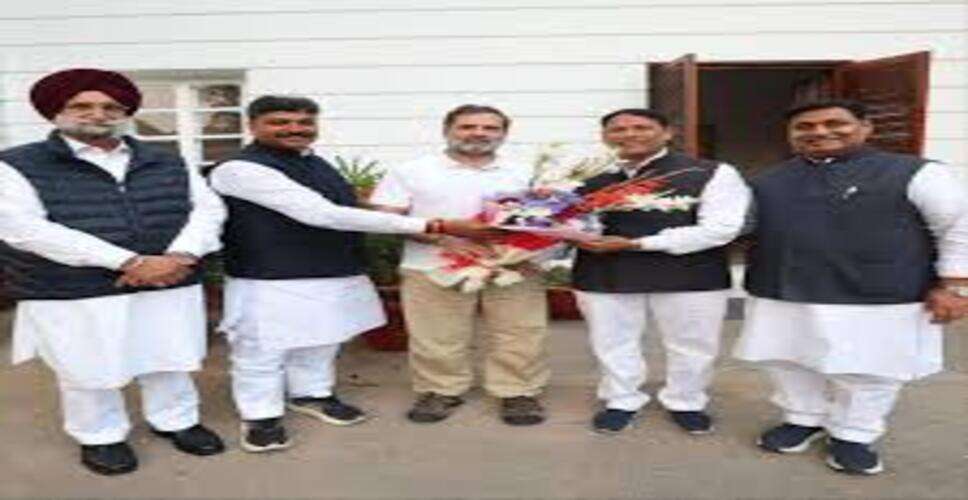 राहुल गांधी ने डोटासरा-टीकाराम जूली की जोड़ी को बताया &lsquo;जय-वीरू&rsquo;, कहा- कांग्रेस को मजबूत रखेगी