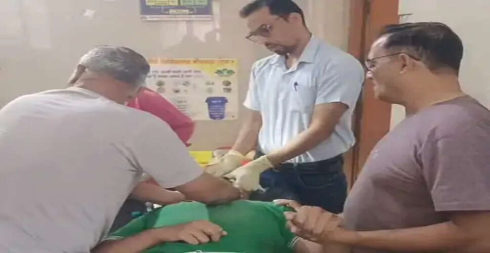 बांसवाड़ा में दो स्कूटी की आमने-सामने टक्कर, निजी स्कूलों के तीन नाबालिग छात्र घायल