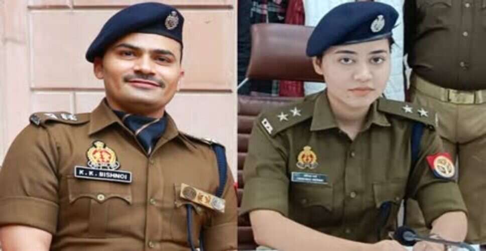 आईपीएस अफसरों की अनोखी शादी: कृष्ण कुमार बिश्नोई और अंशिका वर्मा एक रुपए शगुन में बंधे विवाह बंधन में, जोधपुर में हुई रस्में