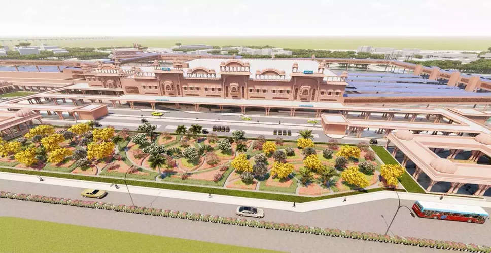 Jaipur में 200 करोड़ रुपए की लागत से बन रहा है विश्व स्तरीय स्टेशन