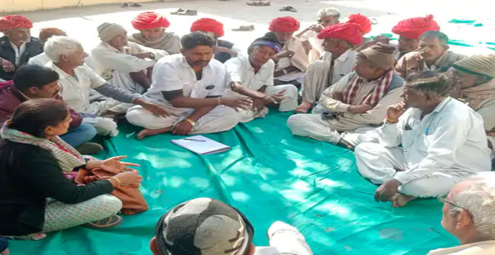 Rajsamand में भारतीय किसान संघ की बैठक हुई आयोजित, शीत लहर से जली फसलों का सर्वे करने की मांग की