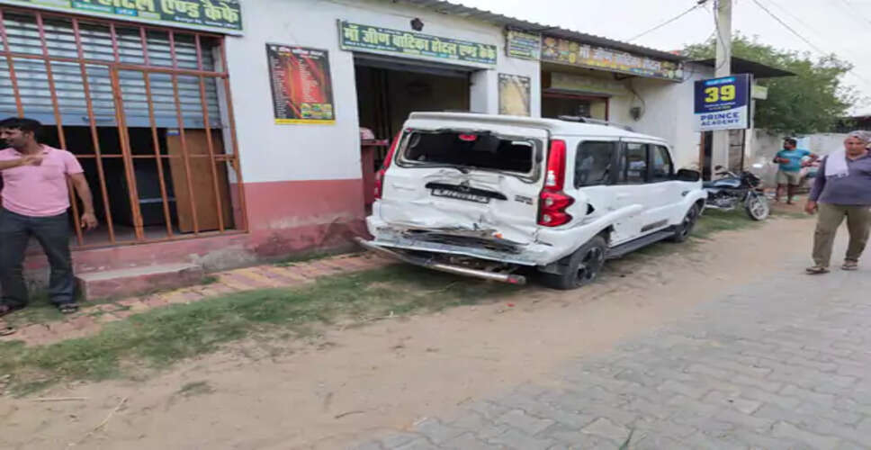 सीकर में बदमाशों का आतंक: दो कैंपर और स्कॉर्पियो से आए हमलावरों ने युवक की गाड़ी को मारी टक्कर, जानलेवा हमले का आरोप