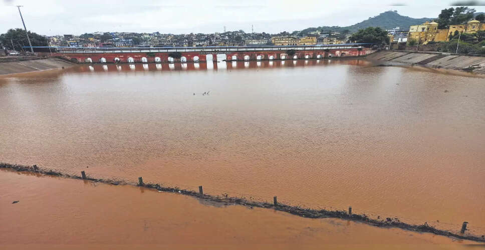 Ajmer नाग पहाड़ी पर फूटे झरने, पुष्कर सरोवर हुआ लबालब