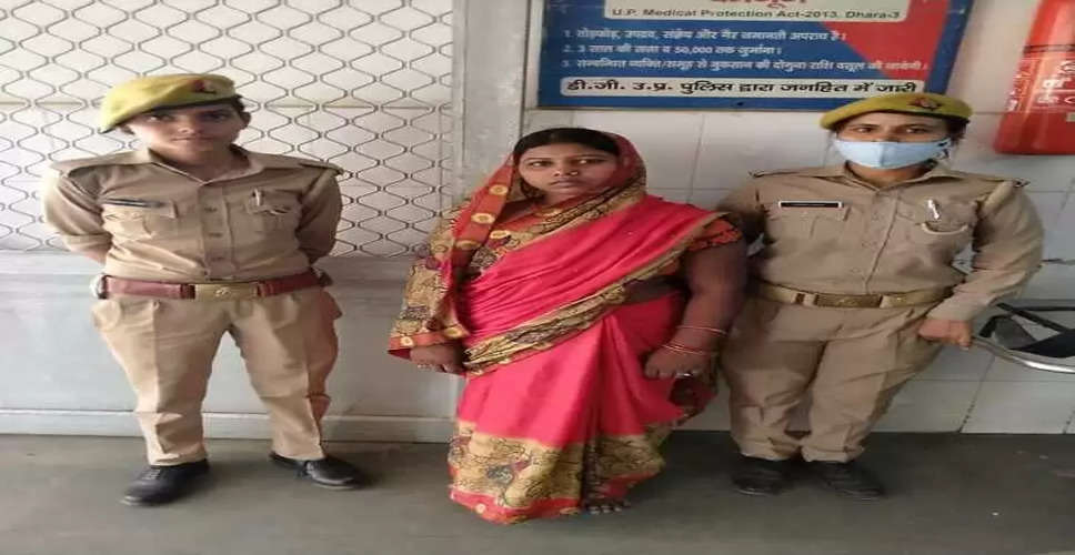Bhilwara बच्चे का अपहरण करने वाली महिला को ग्रामीणों ने पकड़कर पुलिस को सौंपा