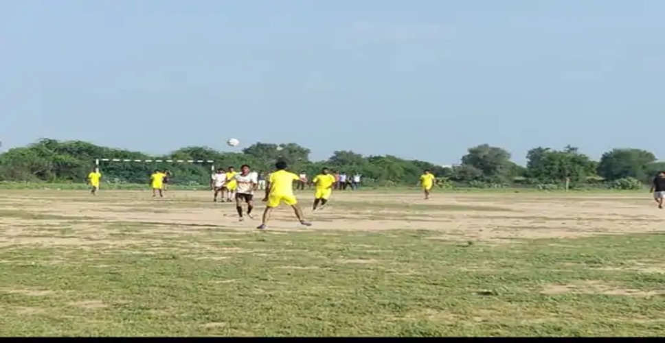 राज्य स्तरीय सीनियर फुटबॉल चैम्पियनशिप के लिए Jalore जिले की टीम का चयन, 6 दिन की दी जाएगी ट्रेनिंग