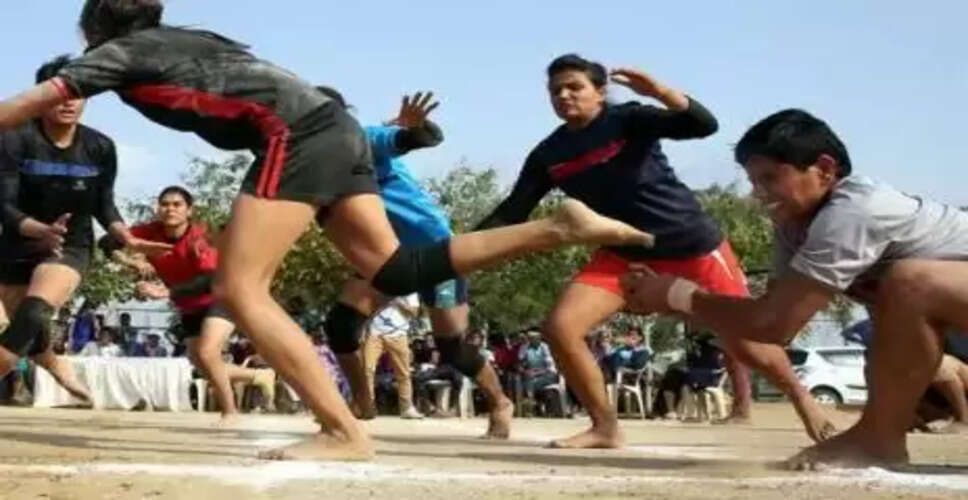 Churu&nbsp;आज से जिला स्तरीय ग्रामीण ओलिंपिक मुकाबले में 772 खिलाड़ी दिखाएंगे अपना दमखम