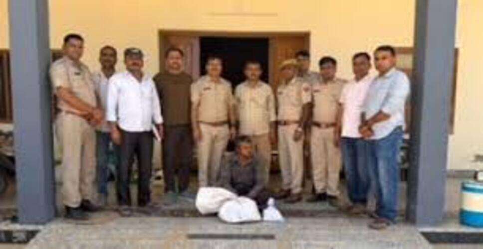 एंटी नारकोटिक्स टास्क फोर्स की बड़ी कार्रवाई, जालोर-बाड़मेर में अफीम और डोडा चूरा बरामद
