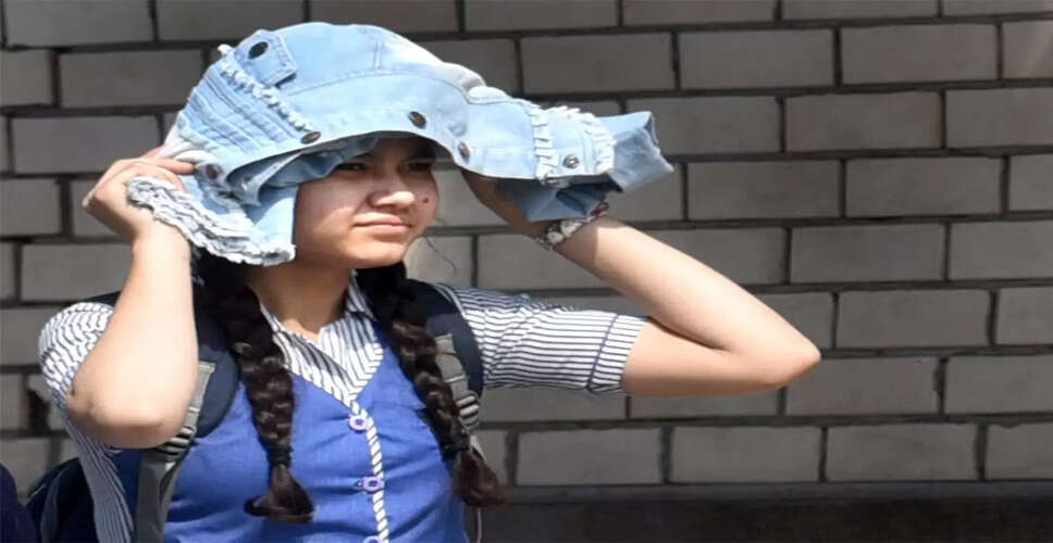 Nagaur&nbsp;तापमान 45.80 डिग्री, 26 किमी प्रति घंटे चली गर्म हवा, आज व कल साफ रहेगा माैसम