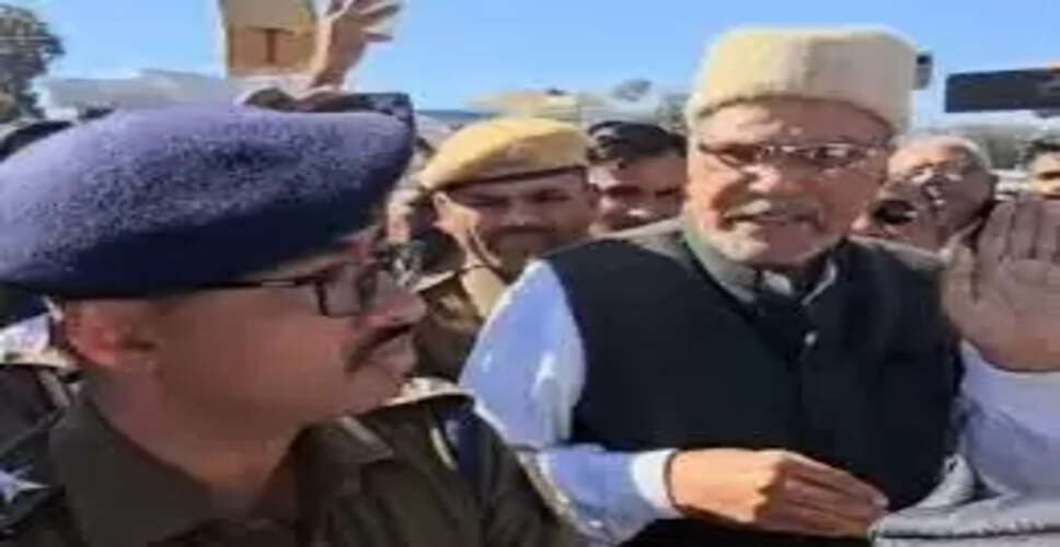 नेशनल हेराल्ड मामले को लेकर जैसलमेर में कांग्रेस का प्रदर्शन, पूर्व मंत्री और डीएसपी के बीच हुई तीखी बहस