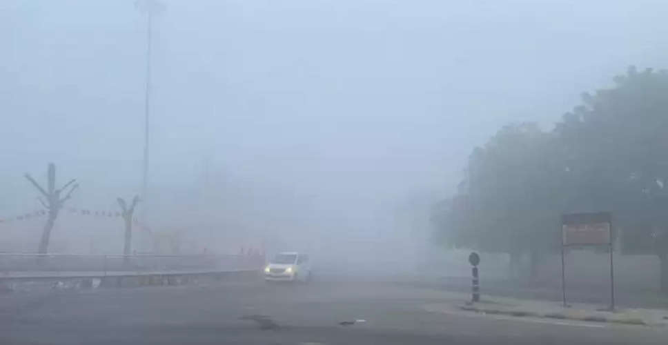 Bhilwara में कोहरा और बादल छाने से गिरा तापमान, आंधी की संभावना