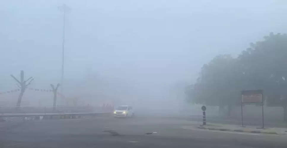 Bhilwara में कोहरा और बादल छाने से गिरा तापमान, आंधी की संभावना