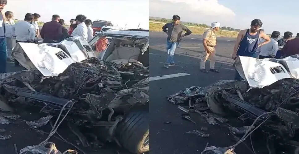 राजस्थान में दर्दनाक हादसा, भीषण सड़क हदसे में 5 लोगों की मौत, घरों में छाया मातम&nbsp;