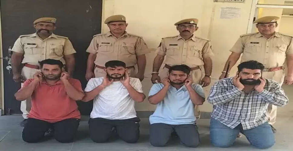 सीकर पुलिस ने 25 हजार रुपए के इनामी बदमाश सुमेर सिंह को गिरफ्तार किया