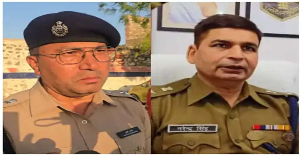 राजस्थान में पुलिस महकमे में बड़ा फेरबदल: 64 आईपीएस अधिकारियों के तबादले, कई जिलों में नए एसपी