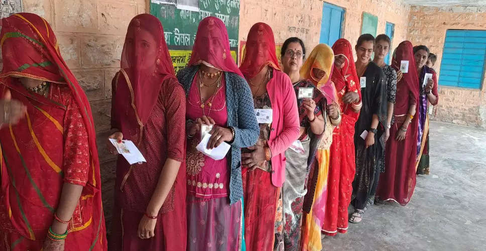 Nagaur मतदान प्रतिशत तो बढ़ा पर करीब एक तिहाई वोटर अब भी दूर