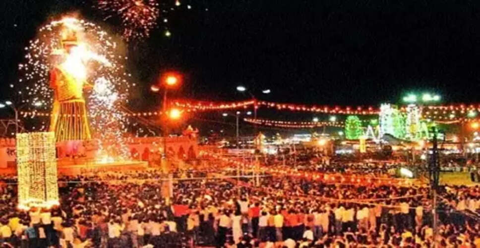 Kota&nbsp;दशहरा मेले में आतिशबाजी के साथ शुरू होगी रामलीला