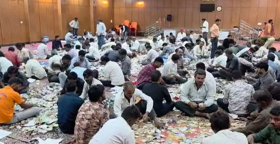 श्री सांवलियाजी मंदिर में भंडार की चौथे और अंतिम चरण की गणना पूरी, आज खुलेगी दानपेटियां