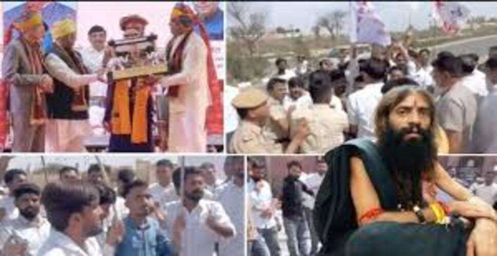 मुकुंदगढ़ में अघोरी बाबा शैलेंद्र नाथ का भव्य अभिनंदन, पहले निकलेगी संत समागम गौरव यात्रा