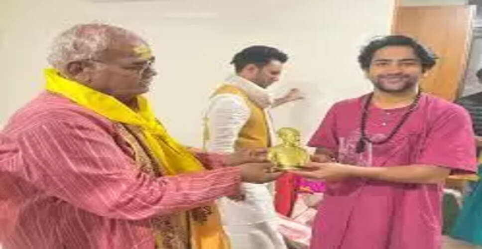 मदन दिलावर ने कहा&mdash;हम सौभाग्यशाली हैं कि आचार्य धीरेंद्र शास्त्री ने हमें कथा सुनाई